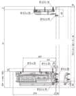 Code 251131 - Hawa Frontino 20 H FS meuble haut et bas pour 2 portes bois