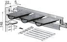 Code 251923 - Tube duralinox anodisé