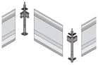 Code 252104 - Angle intérieur et extérieur 45°