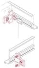 Code 252125 - Kit fixation pour profil