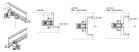 Code 252125 - Kit fixation pour profil