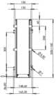 Code 252202 - Système de levage électrique TS600B pour écran plat