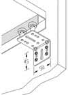 Code 252447 - Kit guide sous pente
