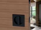 Code 252909 - Serrure carrée pour portes coulissantes
