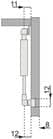 Code 253340 - Compas à gaz porte relevable