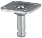 Code 253386 - Platine pour roulette double galet