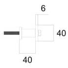 Code 253511 - Kit rail et supports muraux Bario 3 et Quadrat 3