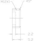 Code 253805 - Console tablette en verre