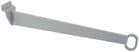 Code 254040 - Support droit tube 30 x 15 mm