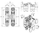 Code 254047 - Charnière invisible KUBIKINA K6100