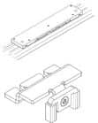 Code 254239 - Amortissement pour porte centrale Hawa Combino 50 H FS