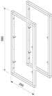 Code 254386 - Hauteur 580 mm