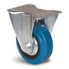 Code 254400 - Roulette PORTROLL roue caoutchouc bleu