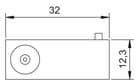 Code 254646 - Cavalier A1 pour console ST/CMO