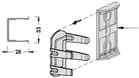 Code 255346 - Clips métal