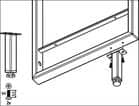 Code 255443 - Pied pour cadre YouK profondeur 320 mm