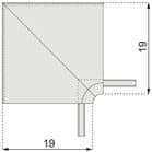 Code 255678 - Angle pour profil