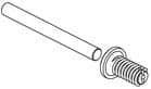 Code 255773 - Douille aluminium fixation arrière