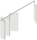 Code 255888 - Garniture partielle Hawa Centerfold 80 H