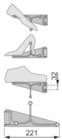 Code 255927 - Porte-chaussures réglable tac