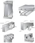 Code 256704 - Garniture ROLL 22/42 pour porte coulissante