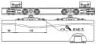 Code 257292 - Rail + garniture 40 kg