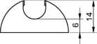 Code 257298 - Pied de table - 710 mm