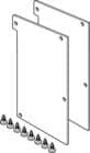 Code 257494 - Cache d'extrémité pour rail HAWA Frontslide 60 A