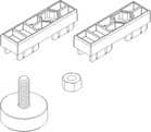 Code 257641 - Kit fixation sol
