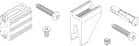 Code 257648 - Kit fixation murale