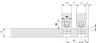 Code 257684 - Hawa Clipo / Combino rail de guidage bas