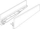 Code 257704 - Cache extrémité tablette aluminium