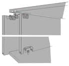 Code 257712 - Hawa Clipo 15 garniture 2 portes bois