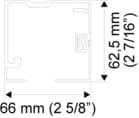Code 257858 - Rail de roulement UNIKGLASS+ 100 KSC