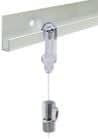 Code 258590 - Suspension sur fil cristal et crochet mural