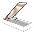 Code 258614 - Ferrure Luna pour coffre de lit