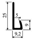 Code 259028 - Rail de suspension 1324