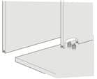 Code 259122 - Hawa Clipo 26/36 H IS garniture 2 portes bois Inslide