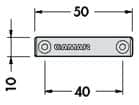 Code 259252 - Base pour clips plastique 224 et 225