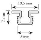 Code 259392 - Rail coulissant ROLL 12