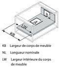Code 281395 - Hauteur C (177 mm)