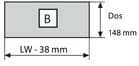 Code 281395 - Hauteur C (177 mm)