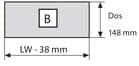 Code 281701 - Hauteur C (177 mm)