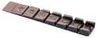 Code 295694 - Cale auto-cassante marron