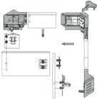 Code 298431 - SPACE CORNER antaro syncromotion set pour tiroir simple - M