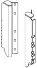 Code 298452 - Adaptateur dos angle gauche / droite hauteur d pour bloc-tiroir