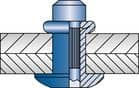 Code 303880 - Rivet de structure tout acier tête plate
