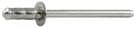Code 303950 - Rivet multi-serrage tout inox tête plate