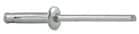 Code 303964 - Rivet étoile tout aluminium tête plate