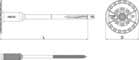 Code 314807 - Fixation pour isolant TFIX-8S